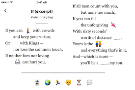 emoji poetry is the literature cl