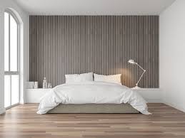 Acoustic Slat Wall Panel Grey 2 4m X 0 6m