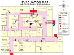 building evacuation maps