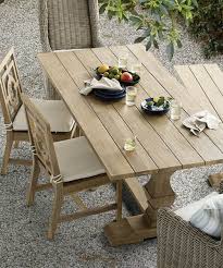 Modern Rustic Outdoor Dining Table