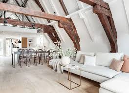 attic apartment in 100 year old house