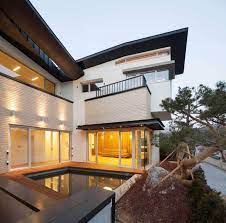 Modern Naegok V house in Seoul, Korea gambar png