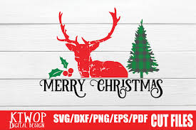 Reindeer Merry Christmas Svg Graphic By Ktwop Creative Fabrica