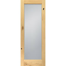 Knotty Alder Interior Wood Door
