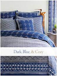 10 Dark Blue Bedding Ideas For Peaceful