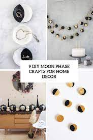 9 diy moon phase crafts for home decor