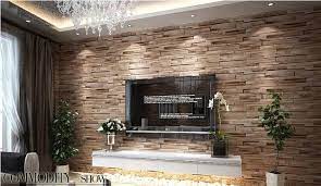 Feature 3d Fake Wall Stone Effect