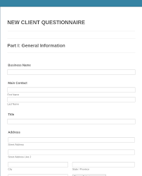 Web Designer Client Questionnaire Form Template Jotform
