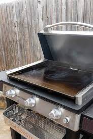 seasoning blackstone griddle first