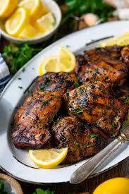 en thigh marinade grilled or
