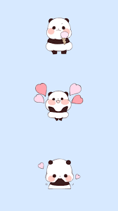 cute kawaii panda wallpapers