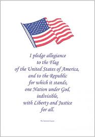 They are willing to sacrifice to keep us safe, and let's. The Pledge Of Allegiance The American Legion