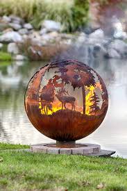 up north custom fire pit sphere the