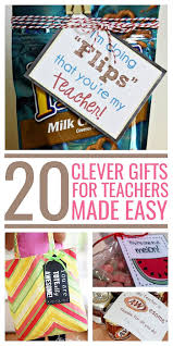 20 clever gifts for teachers made easy