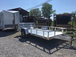 durable diamond plate trailers four