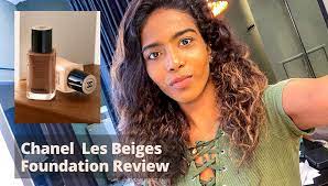 chanel les beiges foundation review is
