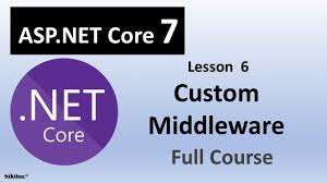 net core 7 custom middleware extension