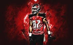 Последние твиты от tampa bay buccaneers (@buccaneers). Download Wallpapers Rob Gronkowski Tampa Bay Buccaneers Nfl American Football Portrait Red Stone Background National Football League Usa For Desktop Free Pictures For Desktop Free