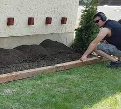 diy garden bed edging just about anyone