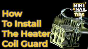 how to install the heater coil guard