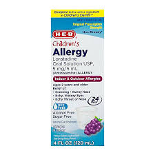 loratadine allergy relief liquid