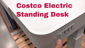 Delivery is included in our price. Tresanti Powered Adjustable Height Desk At Costco Quick Look Youtube