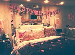 birthday decor in bedroom off 57
