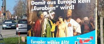 AfD-Europawahlkampf in Berlin: Die nackte Frau und die bösen Turbanträger