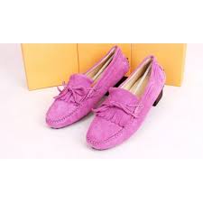 Tods Loafers Sizing Tods Loafers Tassel Womens Pink Tods