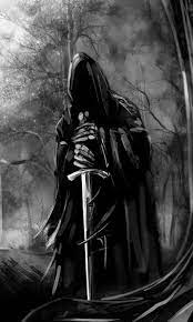 Grim Reaper, skull, black, skulls, logo, dark, gothic, cool, new, HD phone  wallpaper | Peakpx