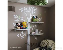 Tree Wall Decal With Birds And House