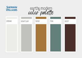 Earthy Modern Paint Color Palette