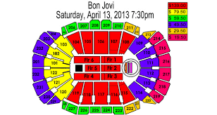 Bon Jovi Concert Seating Chart Boat Fishing Reel
