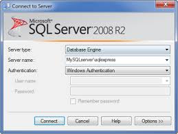 a database in microsoft sql server