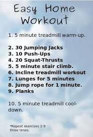 Easy At Home Workouts Easy