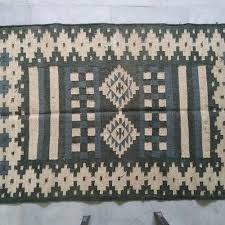 southwestern brown wool jute rugs 3x5