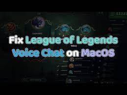 fix league of legends voice chat