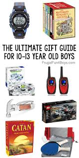 gift ideas for 10 to 13 year old boys