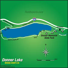 Donner Lake Fish Reports Map