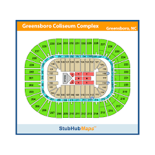 Greensboro Coliseum Concert Seating 76 Greensboro Coliseum