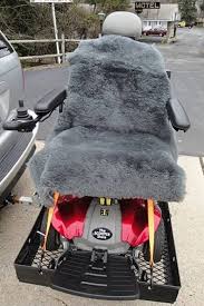 Sheepskin Scooter Seat Cover Sickafus