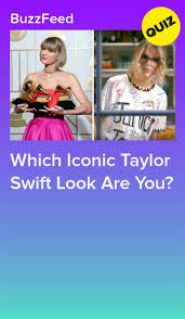 Take one of the thousands of these addictive taylor swift quizzes and prove it. Which Iconic Taylor Swift Look Are You Taylor Swift Quiz Taylor Swift Facts Taylor Swift