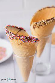 gluten free ice cream cones recipe