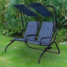 two seater garden swing cover