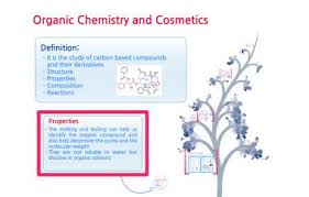organic chemistry and cosmetics by