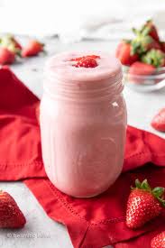 strawberry vegan protein shake recipe