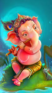 Lord Ganesha Cute IPhone Wallpaper ...