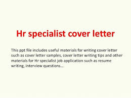 Sample Cover Letter For Hr Officer Position