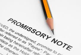Image result for promissory note