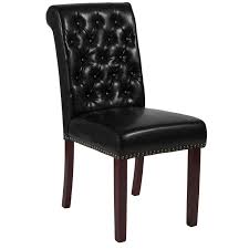 leathersoft parsons chair